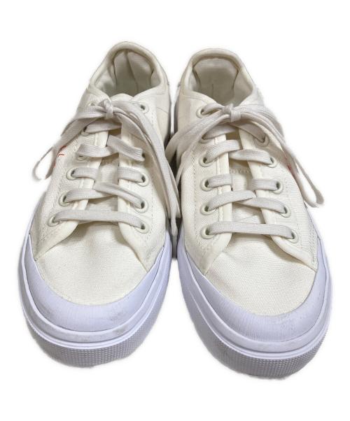 adidas（アディダス）adidas (アディダス) STELLA McCARTNEY (ステラマッカートニー) 厚底スニーカー アイボリー サイズ:24cmの古着・服飾アイテム