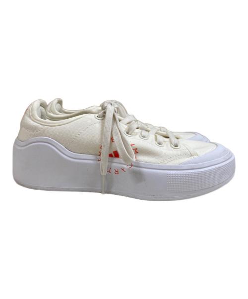 adidas（アディダス）adidas (アディダス) STELLA McCARTNEY (ステラマッカートニー) 厚底スニーカー アイボリー サイズ:24cmの古着・服飾アイテム
