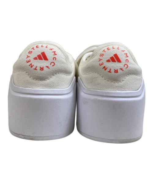 adidas（アディダス）adidas (アディダス) STELLA McCARTNEY (ステラマッカートニー) 厚底スニーカー アイボリー サイズ:24cmの古着・服飾アイテム