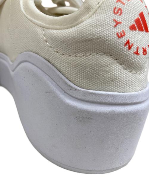 adidas（アディダス）adidas (アディダス) STELLA McCARTNEY (ステラマッカートニー) 厚底スニーカー アイボリー サイズ:24cmの古着・服飾アイテム