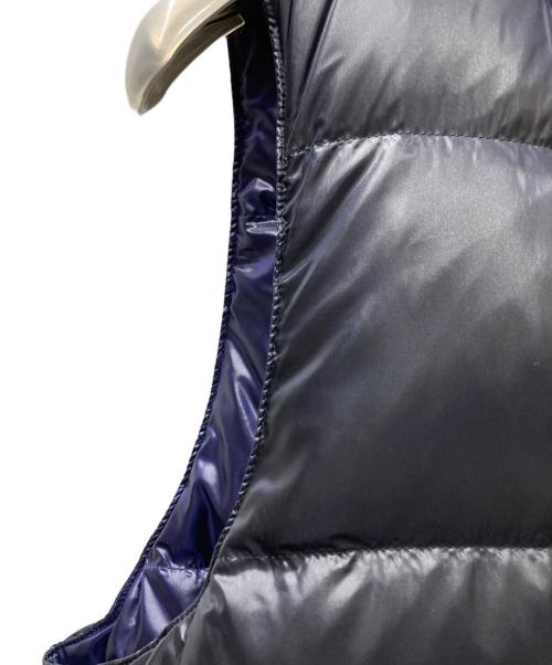 PS Paul Smith（ＰＳポールスミス）PS Paul Smith (ＰＳポールスミス) ダウンベスト ブラック×ネイビー サイズ:Lの古着・服飾アイテム