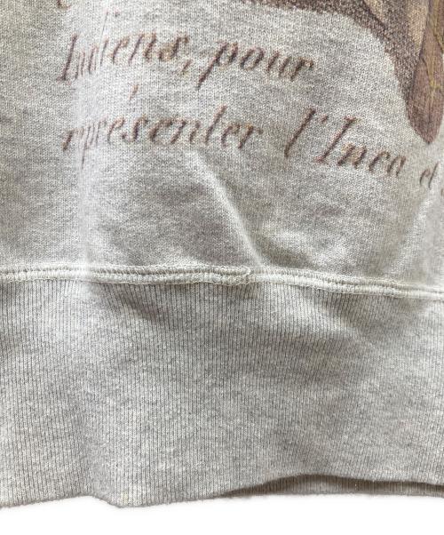 KHOKI（コッキ）KHOKI (コッキ) プリントパーカー グレー サイズ:2の古着・服飾アイテム