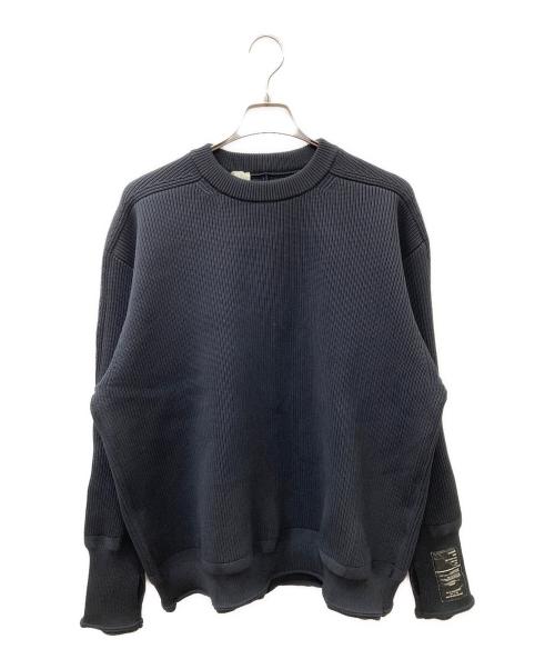 N.HOOLYWOOD（エヌ ハリウッド）N.HOOLYWOOD (エヌ ハリウッド) ローゲージニット ネイビー サイズ:38の古着・服飾アイテム