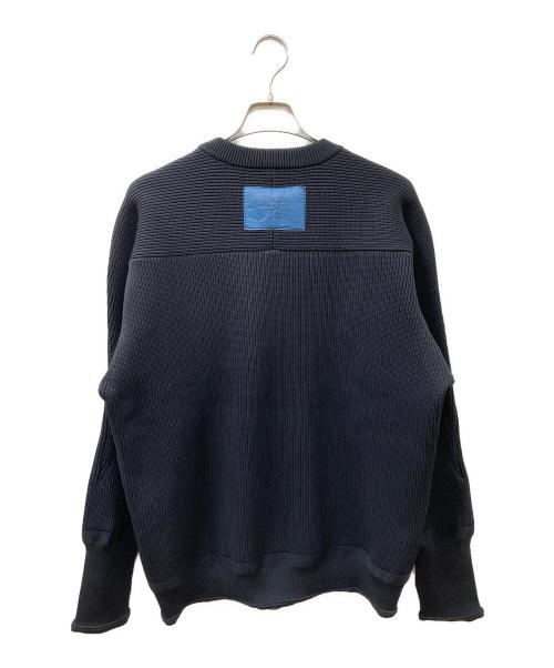 N.HOOLYWOOD（エヌ ハリウッド）N.HOOLYWOOD (エヌ ハリウッド) ローゲージニット ネイビー サイズ:38の古着・服飾アイテム