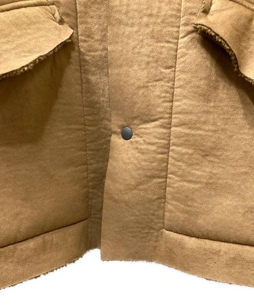 N.HOOLYWOOD（エヌ ハリウッド）N.HOOLYWOOD (エヌ ハリウッド) REVERSIBLE STAND COLLAR BLOUSON ブラウン サイズ:38の古着・服飾アイテム