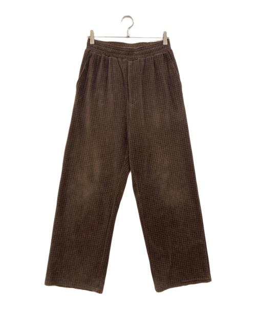 MATSUFUJI（マツフジ）MATSUFUJI (マツフジ) イージーコーデュロイパンツ ブラウン サイズ:3の古着・服飾アイテム