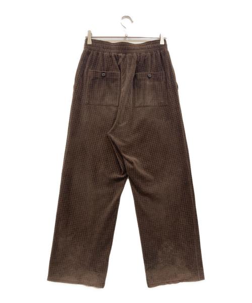 MATSUFUJI（マツフジ）MATSUFUJI (マツフジ) イージーコーデュロイパンツ ブラウン サイズ:3の古着・服飾アイテム