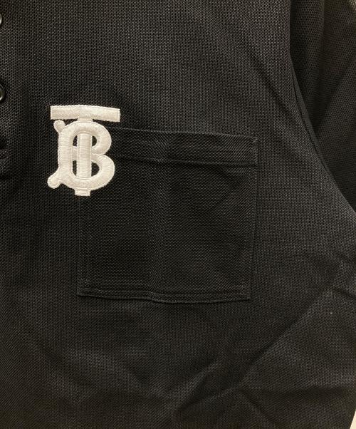 BURBERRY LONDON（バーバリーロンドン）BURBERRY LONDON (バーバリーロンドン) ポロシャツ ブラック サイズ:Mの古着・服飾アイテム