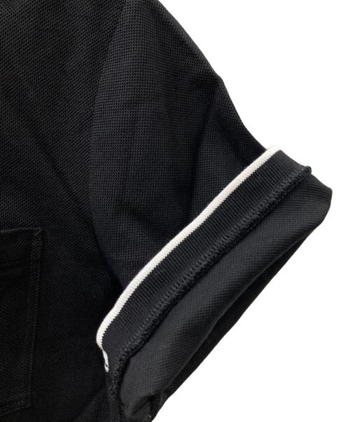 BURBERRY LONDON（バーバリーロンドン）BURBERRY LONDON (バーバリーロンドン) ポロシャツ ブラック サイズ:Mの古着・服飾アイテム