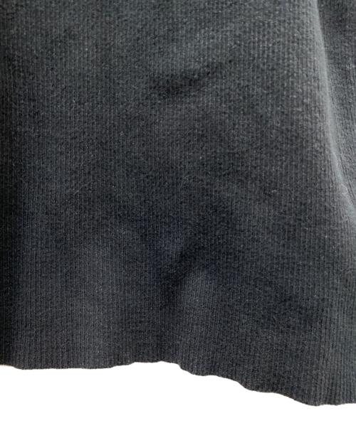 DIESEL（ディーゼル）DIESEL (ディーゼル) KYAXG 半袖リブニットワンピース ブラック サイズ:14Yの古着・服飾アイテム