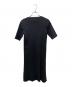 DIESEL (ディーゼル) KYAXG 半袖リブニットワンピース ブラック サイズ:14Y：7000円