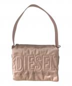 DIESELディーゼル）の古着「パデッド ショルダーバッグ」｜ピンク