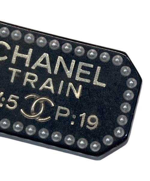 CHANEL（シャネル）CHANEL (シャネル) チャームデザインブローチ ブラックの古着・服飾アイテム