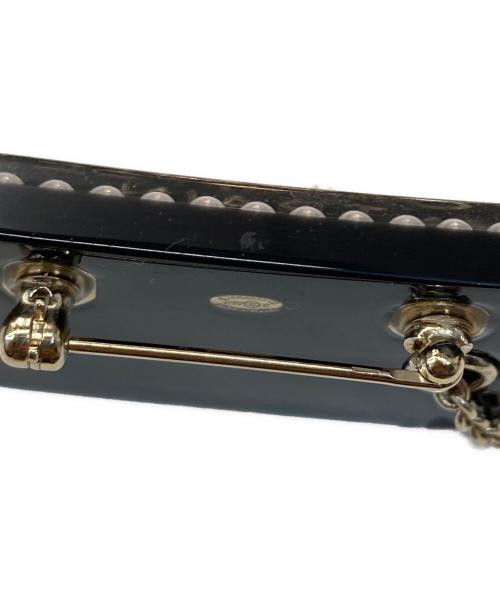 CHANEL（シャネル）CHANEL (シャネル) チャームデザインブローチ ブラックの古着・服飾アイテム