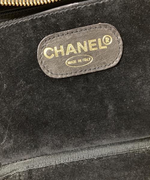 CHANEL（シャネル）CHANEL (シャネル) キャビアスキン ココマーク バニティバッグ ハンドバッグ ブラックの古着・服飾アイテム