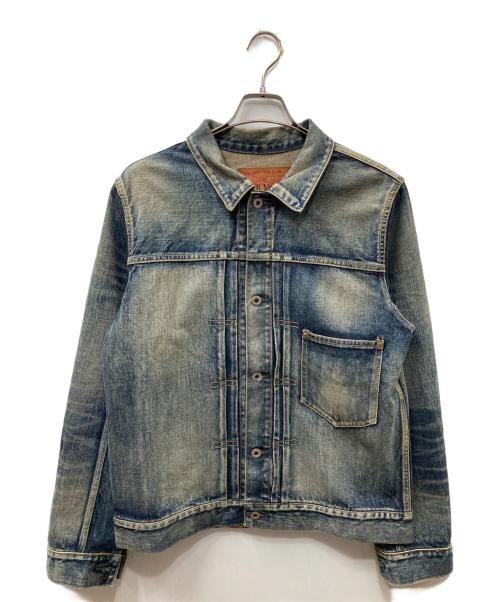 STUDIO D'ARTISAN&SA（ステュディオダルチザンアンドＳＡ）STUDIO D'ARTISAN&SA (ステュディオダルチザンアンドＳＡ) WWⅡ MODEL USED加工 デニムジャケット インディゴ サイズ:40の古着・服飾アイテム