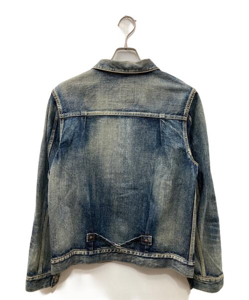 STUDIO D'ARTISAN&SA（ステュディオダルチザンアンドＳＡ）STUDIO D'ARTISAN&SA (ステュディオダルチザンアンドＳＡ) WWⅡ MODEL USED加工 デニムジャケット インディゴ サイズ:40の古着・服飾アイテム