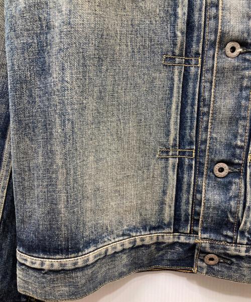 STUDIO D'ARTISAN&SA（ステュディオダルチザンアンドＳＡ）STUDIO D'ARTISAN&SA (ステュディオダルチザンアンドＳＡ) WWⅡ MODEL USED加工 デニムジャケット インディゴ サイズ:40の古着・服飾アイテム