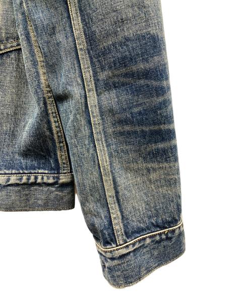 STUDIO D'ARTISAN&SA（ステュディオダルチザンアンドＳＡ）STUDIO D'ARTISAN&SA (ステュディオダルチザンアンドＳＡ) WWⅡ MODEL USED加工 デニムジャケット インディゴ サイズ:40の古着・服飾アイテム