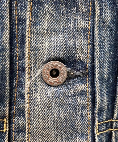 STUDIO D'ARTISAN&SA（ステュディオダルチザンアンドＳＡ）STUDIO D'ARTISAN&SA (ステュディオダルチザンアンドＳＡ) WWⅡ MODEL USED加工 デニムジャケット インディゴ サイズ:40の古着・服飾アイテム