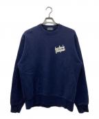 Hysteric Glamourヒステリックグラマー）の古着「ROCKERS BACKPRINT SWEAT」｜ネイビー