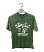 Hysteric Glamourヒステリックグラマー）の古着「LADYLAND ACADEMY TEE」｜グリーン