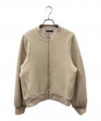 BARNYARDSTORMバンヤードストーム）の古着「ウールカシミア混 シャギーブルゾン」｜ベージュ
