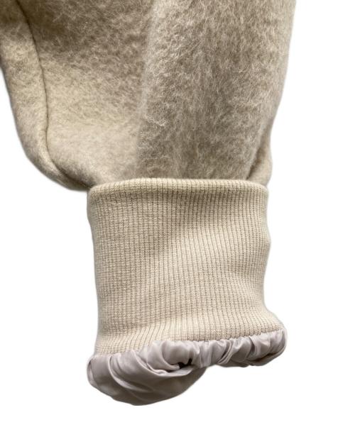 BARNYARDSTORM（バンヤードストーム）BARNYARDSTORM (バンヤードストーム) ウールカシミア混 シャギーブルゾン ベージュの古着・服飾アイテム