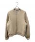 BARNYARDSTORM（バンヤードストーム）の古着「ウールカシミア混 シャギーブルゾン」｜ベージュ
