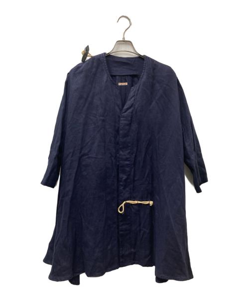 KAPITAL（キャピタル）KAPITAL (キャピタル) 変形コート ネイビー サイズ:Sの古着・服飾アイテム