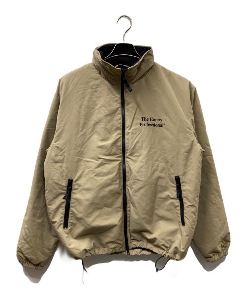 The Ennnoy Professional（ザ エンノイ プロフェッショナル）The Ennnoy Professional (ザ エンノイ プロフェッショナル) スタイリスト私物 (スタイリストシブツ) Belongings Nylon Padded Jacket/ナイロンパデットジャケット ベージュ サイズ:Mの古着・服飾アイテム
