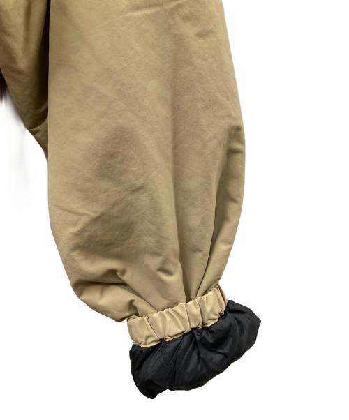 The Ennnoy Professional（ザ エンノイ プロフェッショナル）The Ennnoy Professional (ザ エンノイ プロフェッショナル) スタイリスト私物 (スタイリストシブツ) Belongings Nylon Padded Jacket/ナイロンパデットジャケット ベージュ サイズ:Mの古着・服飾アイテム