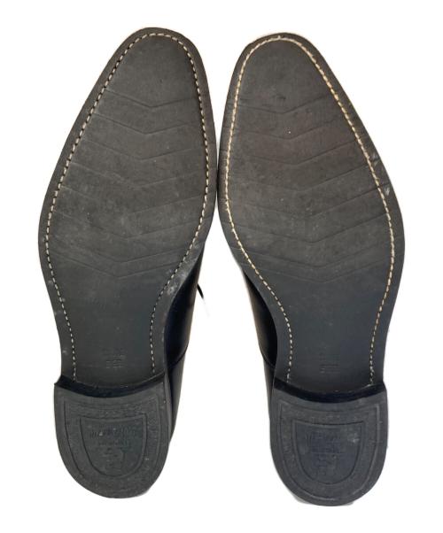 SCOTCH GRAIN（スコッチグレイン）SCOTCH GRAIN (スコッチグレイン) ストレートチップシューズ ブラック サイズ:241/2の古着・服飾アイテム