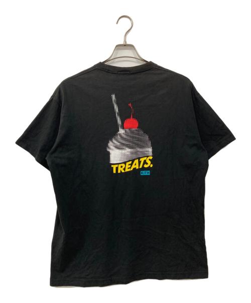 KITH（キス）KITH (キス) KITH TREATS プリントTシャツ ブラック サイズ:Sの古着・服飾アイテム