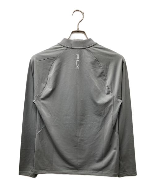 RLX RALPH LAUREN（アールエルエックスラルフローレン）RLX RALPH LAUREN (アールエルエックスラルフローレン) ハーフジッププルオーバー グレー サイズ:XS 未使用品の古着・服飾アイテム