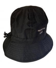 MONCLER GENIUS×HYKE（モンクレール ジーニアス×ハイク）の古着「GORE TEX バケットハット」｜ブラック