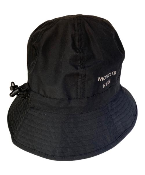 MONCLER GENIUS（モンクレール ジーニアス）MONCLER GENIUS (モンクレール ジーニアス) HYKE (ハイク) GORE TEX バケットハット ブラックの古着・服飾アイテム