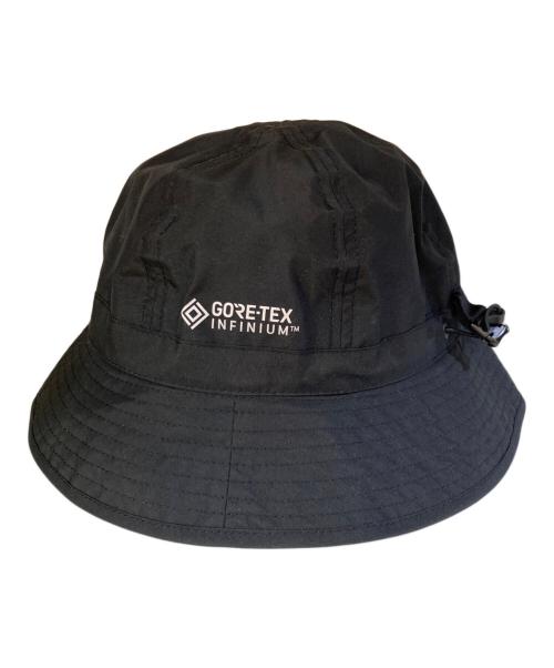MONCLER GENIUS（モンクレール ジーニアス）MONCLER GENIUS (モンクレール ジーニアス) HYKE (ハイク) GORE TEX バケットハット ブラックの古着・服飾アイテム