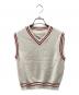 Maison Margiela（メゾンマルジェラ）の古着「Replica コットンカシミヤ ニットベスト」｜ホワイト