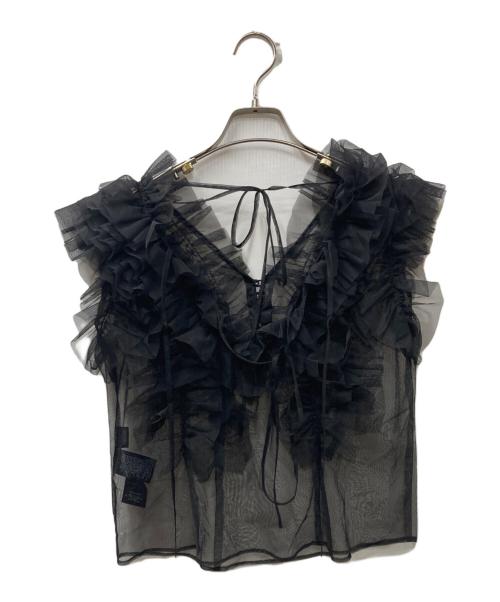 Snidel（スナイデル）Snidel (スナイデル) ビスチェ ブラック サイズ:FREEの古着・服飾アイテム