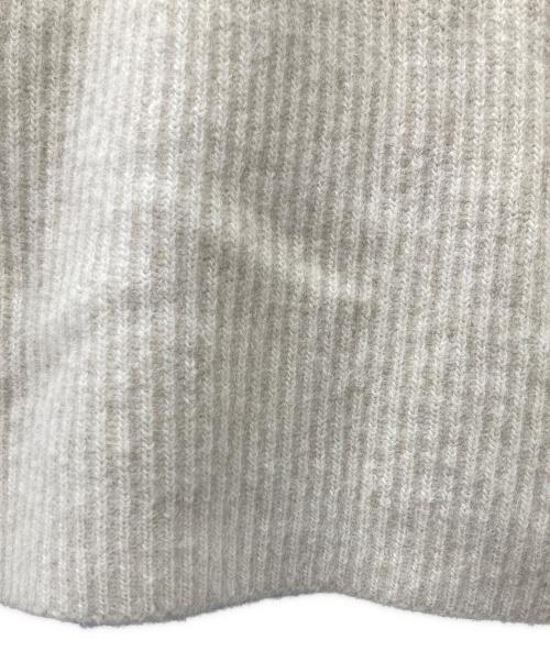 FRAY ID（フレイ アイディー）FRAY ID (フレイ アイディー) ラクーンニットミニワンピース アイボリー サイズ:Freeの古着・服飾アイテム