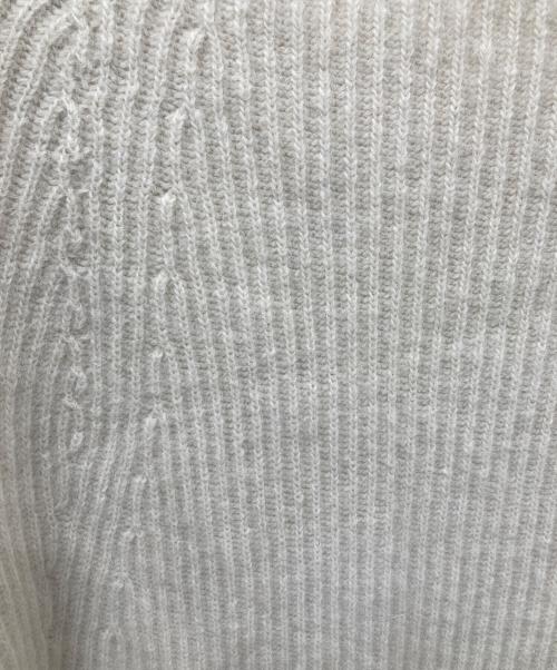 FRAY ID（フレイ アイディー）FRAY ID (フレイ アイディー) ラクーンニットミニワンピース アイボリー サイズ:Freeの古着・服飾アイテム