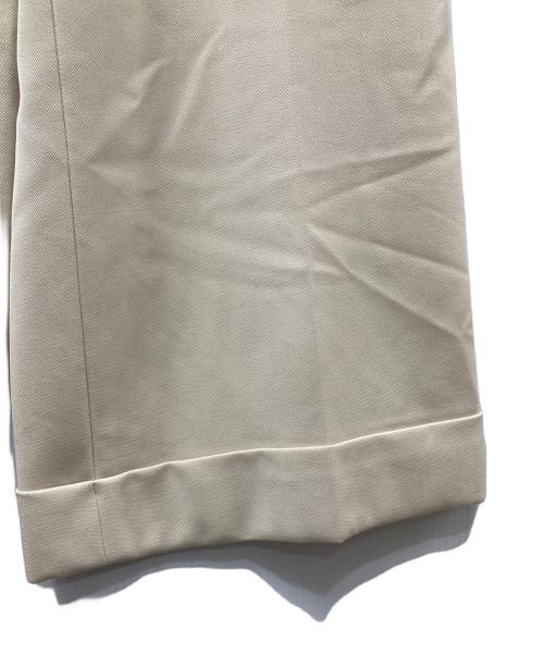 THE ROW（ザ ロウ）THE ROW (ザ ロウ) ダブルクロップドワイドパンツ ベージュ サイズ:00の古着・服飾アイテム