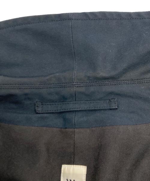LE（エルイー）LE (エルイー) コットンギャバ バルカラーコート ネイビー サイズ:1の古着・服飾アイテム