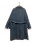 LE (エルイー) コットンギャバ バルカラーコート ネイビー サイズ:1：12000円