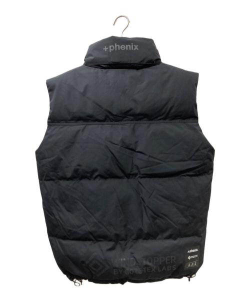 +PHENIX（フェニックス）+PHENIX (フェニックス) 別注 WINDSTOPPER ダウンベスト ブラック サイズ:Ｍの古着・服飾アイテム