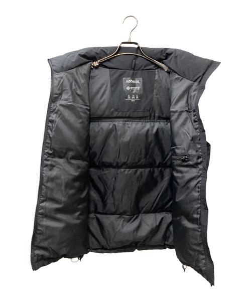 +PHENIX（フェニックス）+PHENIX (フェニックス) 別注 WINDSTOPPER ダウンベスト ブラック サイズ:Ｍの古着・服飾アイテム