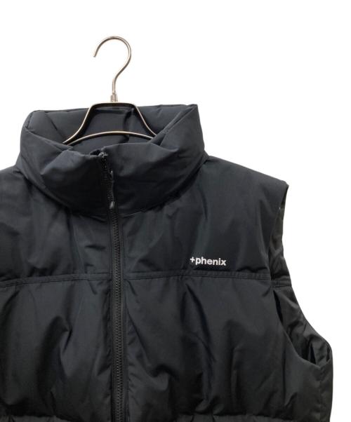+PHENIX（フェニックス）+PHENIX (フェニックス) 別注 WINDSTOPPER ダウンベスト ブラック サイズ:Ｍの古着・服飾アイテム