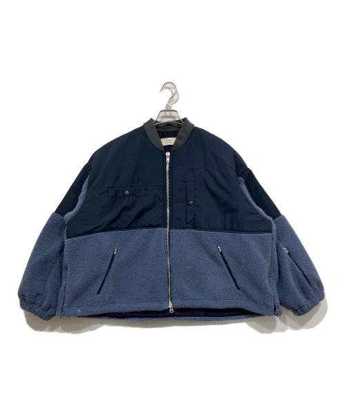 EVISTUB（エヴィスタブ）EVISTUB (エヴィスタブ) フリースジャケット ネイビー サイズ:Ｓの古着・服飾アイテム