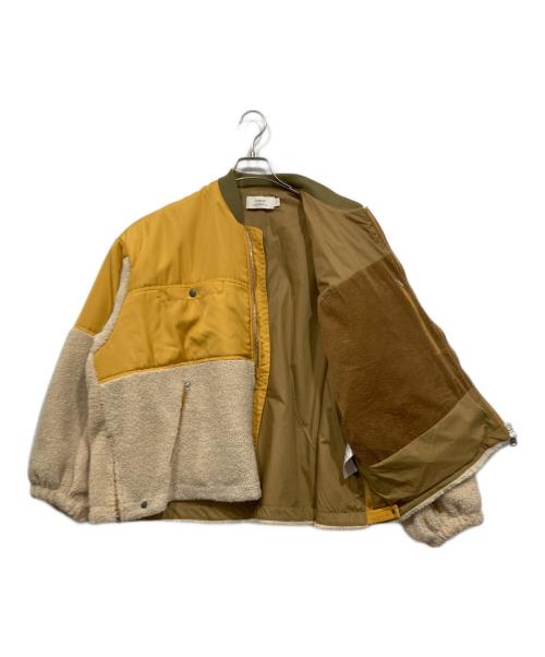 EVISTUB（エヴィスタブ）EVISTUB (エヴィスタブ) フリースジャケット イエロー サイズ:Ｓの古着・服飾アイテム